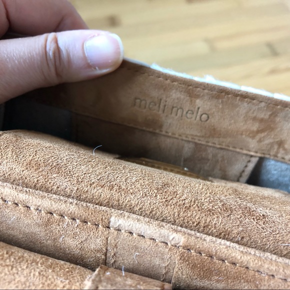 Meli Melo Calf Fur Double Flap Bag - Picture 5 of 7